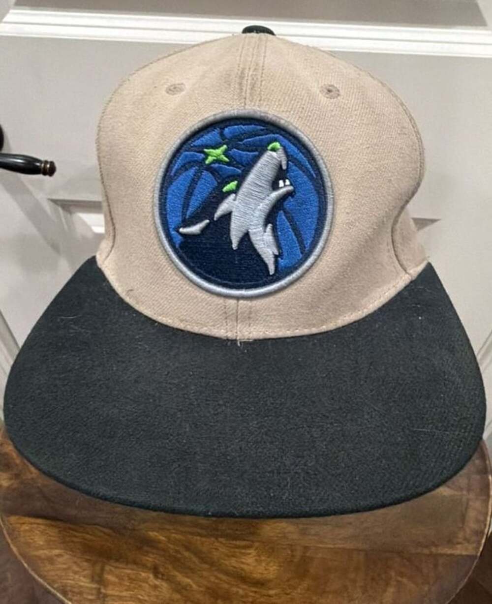 Mitchell & Ness Minnesota Timberwolves 20 Seasons 1989-2009 Snapback Hat Cream